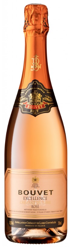 Excellence Crémant de Loire AOP Rosé Brut Bouvet-Ladubay