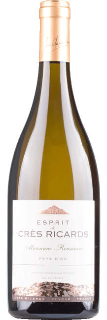 Marsanne / Roussanne Vin de Pays d'Oc IGP Esprit de Crès Ricards