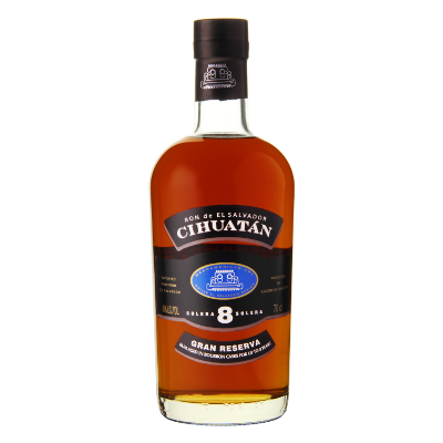 CihuatanRum8y Cihuatan Rum 8y Solera 40% Vol 0,7l